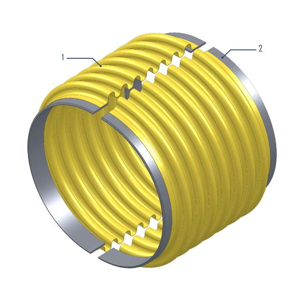 CB Clamshell metal expansion joints: Freudenberg